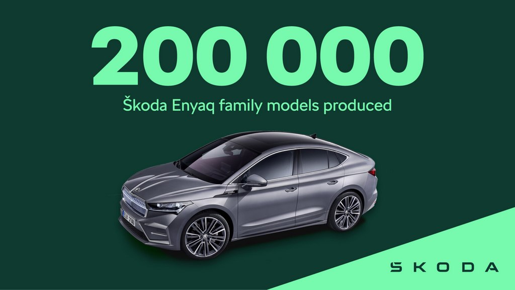 skoda enyaq 200k