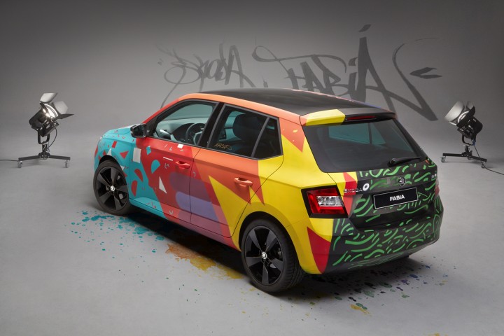 skoda fabia grafiti 2