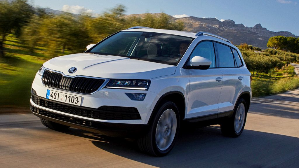 Стойки стабилизатора skoda karoq