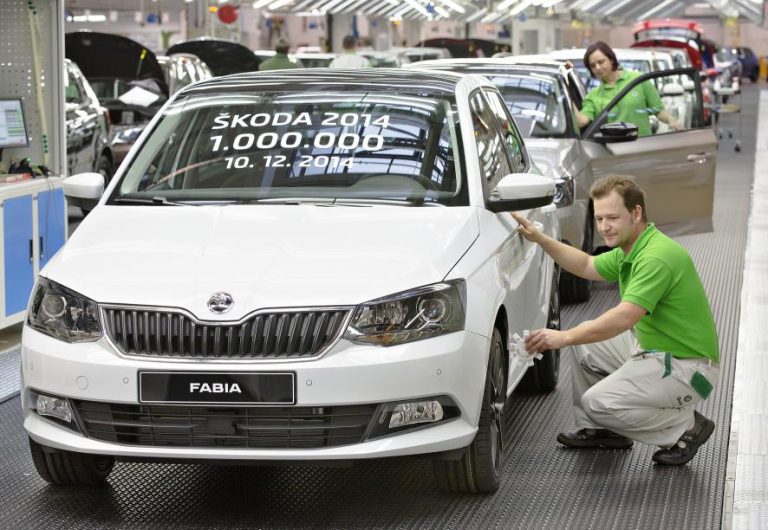 Skoda за првпат со милионска продукција