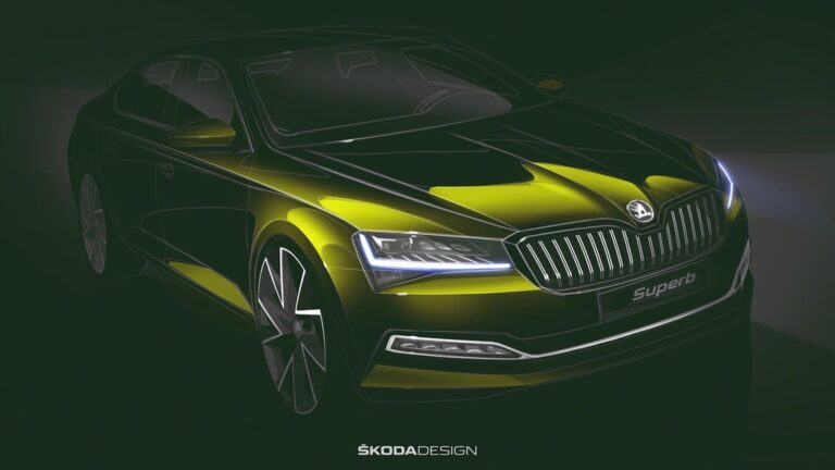 skoda superb model osvez