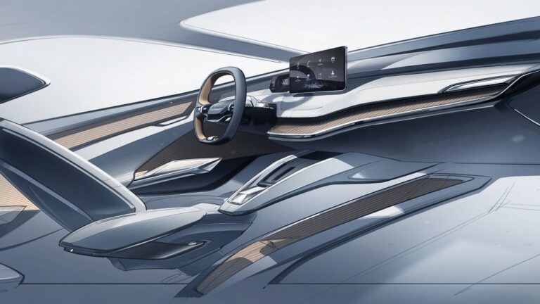 skoda vision iv внатрешност