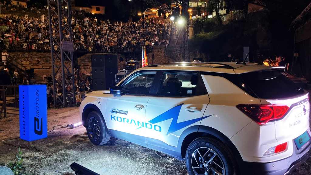 ssangyong korando e-motion ohridsko leto