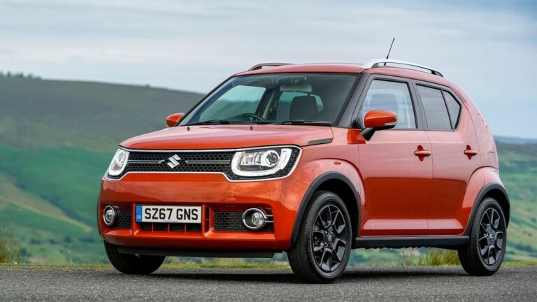 suzuki ignis najstedliv anglija