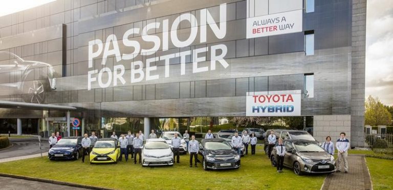 Десет милиони автомобили на Toyota произведени во Европа
