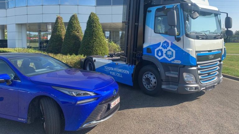 Камиони со погон на водород ќе носат материјали до фабриките на Toyota