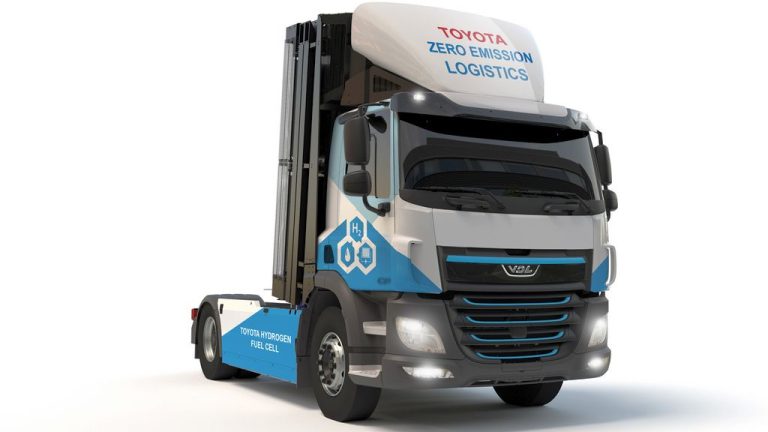 Логистиката на Toyota ќе користи камиони со водороден погон