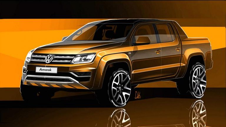 Идниот Volkswagen Amarok се приближува до изгледот на Touareg
