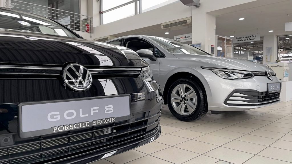 volkswagen golf 8 порше кампања Volkswagen Golf 8 ја отвора 2021 година со продажна кампања