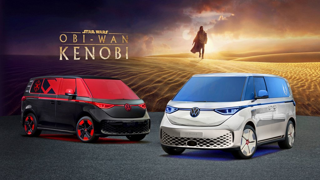 volkswagen id buzz obi wan kenobi light dark side