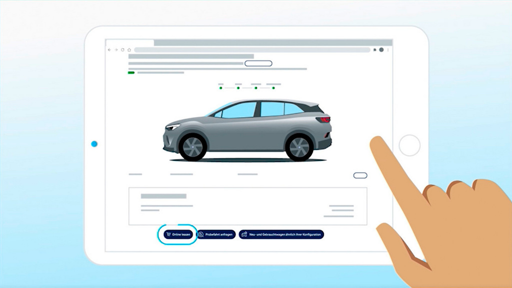 volkswagen online lizing germanija