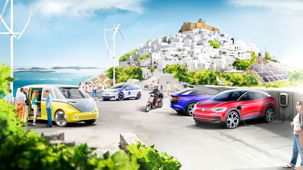 Концернот Volkswagen ќе електрифицира цел грчки остров