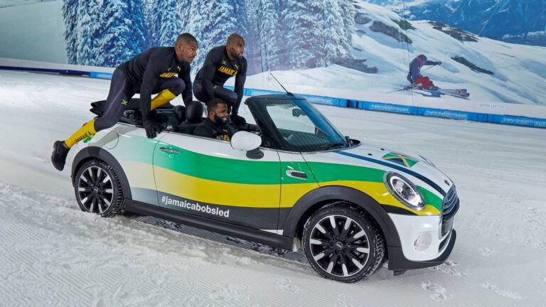 Прочуениот боб-тим на Јамајка тренира со Mini