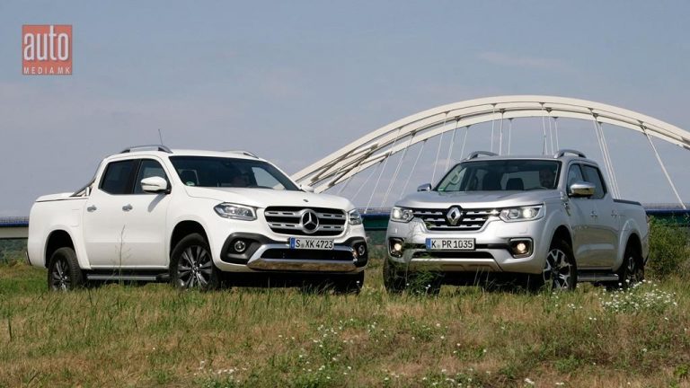 Споредба пикапи Мерцедес Рено