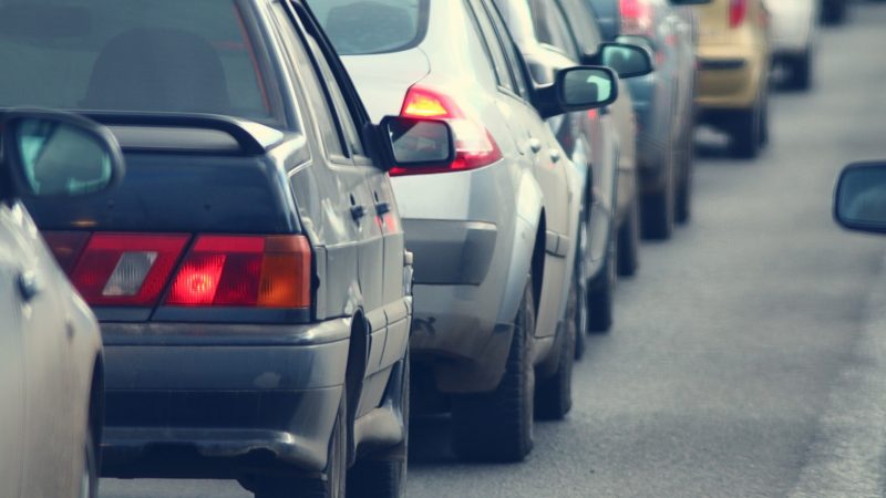 автомобили колона застој емисија штетни материи