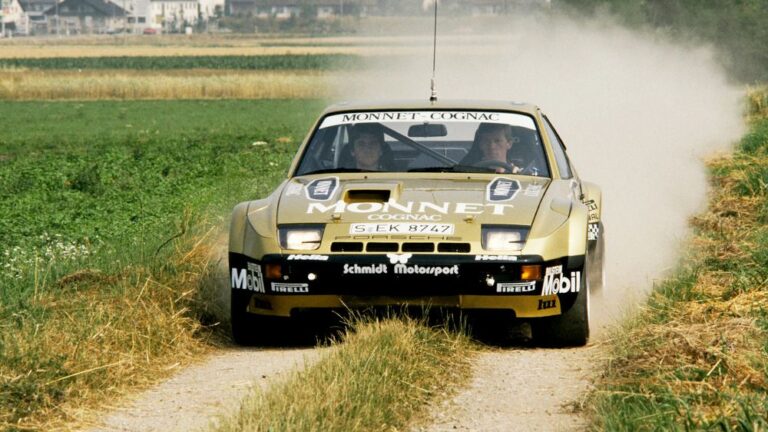 Porsche 924 пред четириесет години возеше рели