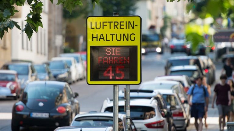 германија аерозагаденост, загадувањето од возилата