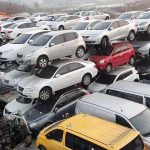 користени автомобили натрупани