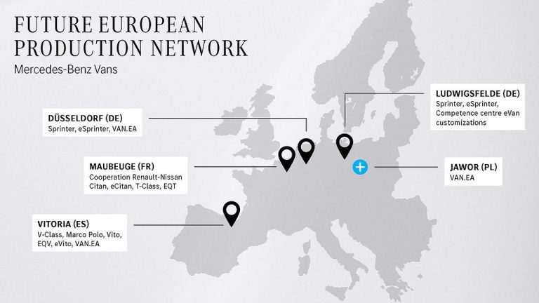 Новиот електричен Mercedes-Benz eSprinter од нова фабрика во Полска